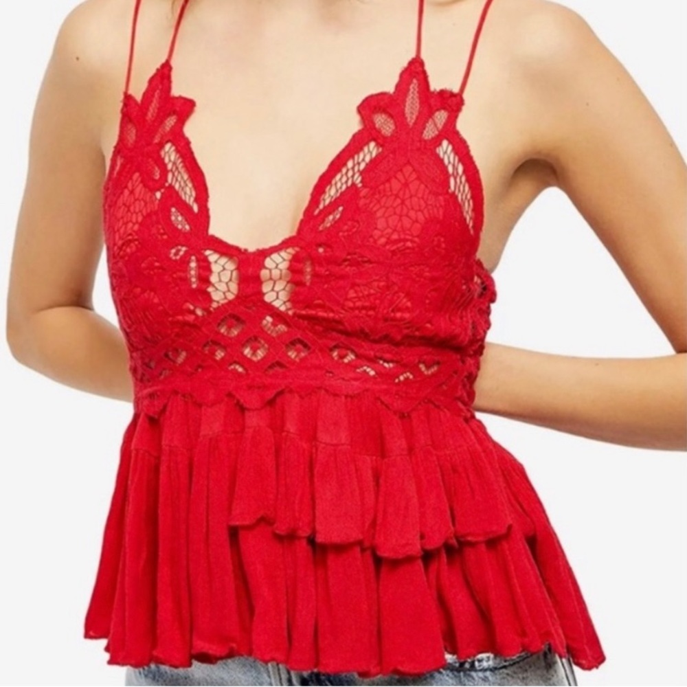 Free People The Free People
Adella Cami red various sizes